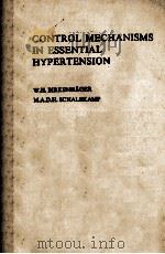 CONTROL MECHANISMS IN ESSENTIAL HYPER TENSION（1976 PDF版）