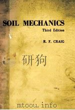 SOIL MECHANICS THIRD EDITION 1983 PDF电子版封面 0442305672
