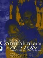 FROM COMMITMENT TO ACTION MEETING THE CHALLENGE OF ICPD PDF电子版封面