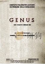 GENUS RIVISTA FONDATA DA CORRADO GINI（1993 PDF版）