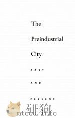 THE PREINDUSTRIAL CITY（1960 PDF版）
