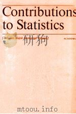 CONTRIBUTIONS TO STATISTICS JAROSLAV HAJEK MEMORIAL VOLUME 1979 PDF电子版封面