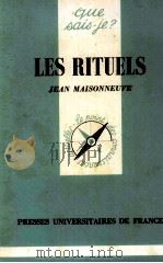 Les Rituels 1988 PDF电子版封面 2130419704