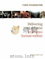 DELIVERING ON A PROMISE TO ADVANCE HUMAN WELFARE（ PDF版）