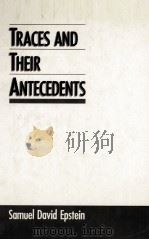 TRACES AND THEIR ANTECEDENTS（1991 PDF版）