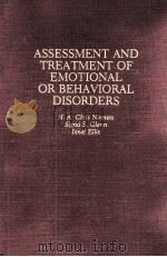 ASSESSMENT AND TREATMENT OF EMOTIONAL OR BEHA VIORAL DISORDERS   1993  PDF电子版封面  0275940985   