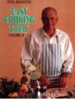 POL MARTIN EASY COOKING FOR TODAY VOLUME 2 1990 PDF电子版封面 292084556X