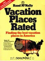 VACATION PLACES RATED 1986 PDF电子版封面