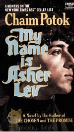 MY NAME IS ASBER LEV 1972 PDF电子版封面