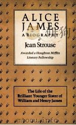 ALICE JAMES   1980  PDF电子版封面     