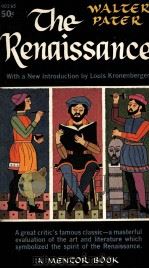 THE RENAISSANCE WALTER PATER 1959 PDF电子版封面