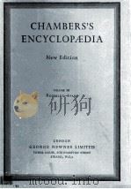 CHAMBERS'S ENCYCLOPAEIA NEW EDITION VOLUME XII 1955 PDF电子版封面
