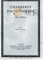 CHAMBERS'S ENCYCLOPAEIA NEW EDITION VOLUME V 1955 PDF电子版封面