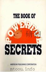 THE BOOK OF POWERFUL SECRETS 1994 PDF电子版封面