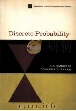 DISCRETE PROBABILITY 1967 PDF电子版封面 R.A.GANGOLLI DONALD YLVISAKER