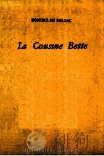 LA COUSINE BETTE 1984 PDF电子版封面 2253010677
