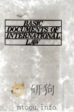 基本条約·資料集 1989.08 PDF电子版封面 田畑茂二郎