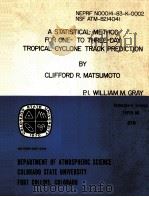 A STATISTICAL METHOD FOR ONE- TO THREE-DAY TROPICAL CYCLONE TRACK PREDICTION（ PDF版）