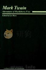 ADVENTURES OF HUCKLEBERRY FINN 1985 PDF电子版封面 0023768908 MARK TWAIN
