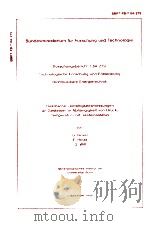 BUNDESMINISTERIUM FUR FORSCHUNG UND TECHNOLOGIE FORSCHUNGSBERICHT T 84-279 1984 PDF电子版封面
