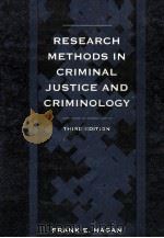 RESEARCH METHODS IN CRIMINAL JUSTICE AND CRIMINOLOGY THIRD EDITION   1993  PDF电子版封面  002348991X   