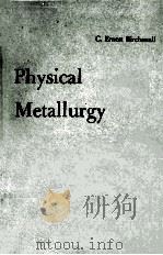 PHYSICAL METALLURGY（1959 PDF版）