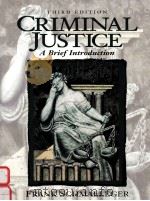 CRIMINAL JUSTICE A BRIEF INTRODUCTION THIRD EDITION 1999 PDF电子版封面 0138482438