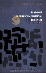 READINGS IN AMERICAN POLITICAL BEHAVIOR SECOND EDITION 1970 PDF电子版封面