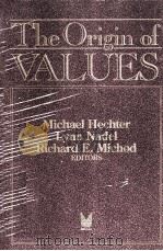 THE ORIGIN OF VALUES（1993 PDF版）