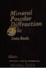 MINERAL POWDER DIFFRACTION FILE DATA BOOK 1986 PDF电子版封面