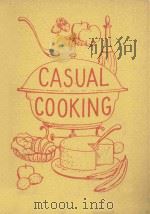 CASUAL COOKING 1958 PDF电子版封面