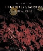 ELEMENTARY STATISTICS THIRD EDITION（1996 PDF版）