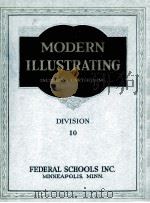MODERN ILLUSTRATING DIVISION 10 1931 PDF电子版封面