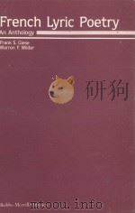 FRENCH LYRIC POETRY（1965 PDF版）