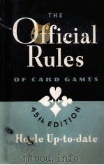 THE OFFICIAL RULES OF CARD GAMES 1947 PDF电子版封面