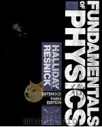 FUNDAMENTALS OF PHYSICS THIRD EDITION EXTENDED（1988 PDF版）