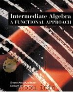 INTERMEDIATE ALGEBRA:A FUNCTIONAL APPROACH（1996 PDF版）