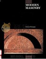 MODERN MASONRY 1988 PDF电子版封面 0155620657