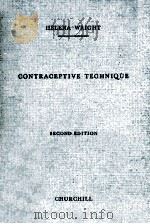 CONTRACEPTIVE TECHNIQUE A HANDBOOK FOR MEDICAL PRATITIONERS AND SENIOR STUDENTS SECOND EDITION（1959 PDF版）