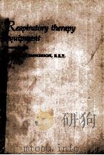 RESPIRATORY THERAPY EQUIPMENT SECOND EDITION（1981 PDF版）