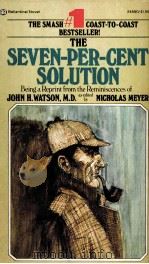 THE SEVEN-PER-CENT SOLUTION 1974 PDF电子版封面