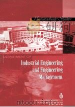 POSTGRADUATE  STUDIES 1997-98 DEPARTMENT OF INDUSTRIAL ENGINEERING AND ENGINEERING MANAGEMENT（ PDF版）