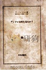 アンドレは何を見たか? 1971.06 PDF电子版封面 GaginAndré.