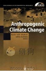 ANTHROPOGENIC CLIMATE CHANGE（1999 PDF版）