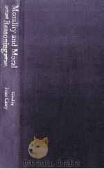 Morality and moral reasoning : five essays in ethics（1971 PDF版）