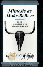 Mimesis as make-believe : on the foundations of the representational arts（1990 PDF版）