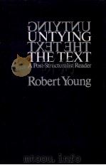 Untying the text:a post-structuralist reader（1981 PDF版）