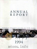 Federal reserve bank of New York : Eighty-first annual report 1995 PDF电子版封面