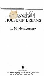 Anne's house of dreams（1992 PDF版）