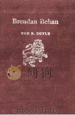 Brendan Behan 1969 PDF电子版封面 Ted E.Boyle